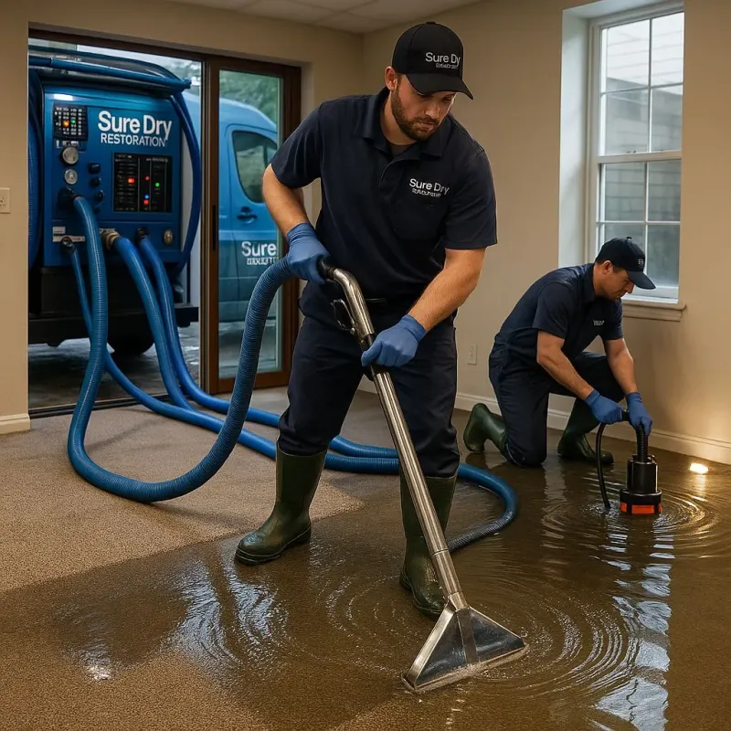 Water Extraction and Removal process in Chattooga County, GA